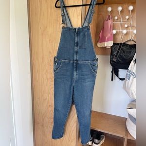 Current/Elliott denim overalls. Size 3.